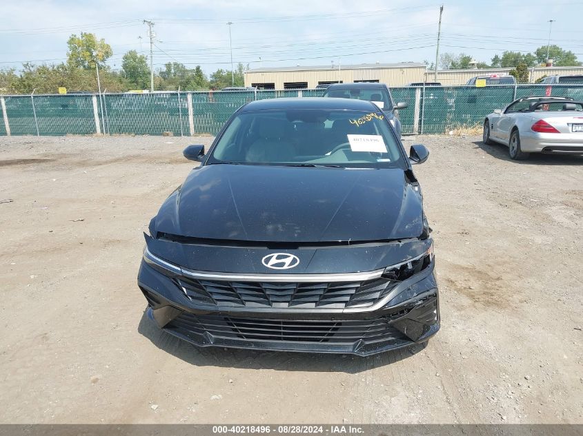 2024 Hyundai Elantra Se VIN: KMHLL4DG7RU655728 Lot: 40218496