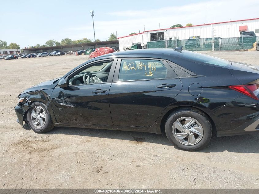 2024 Hyundai Elantra Se VIN: KMHLL4DG7RU655728 Lot: 40218496