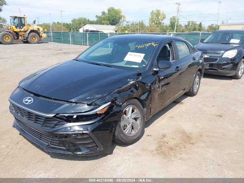 2024 Hyundai Elantra Se VIN: KMHLL4DG7RU655728 Lot: 40218496