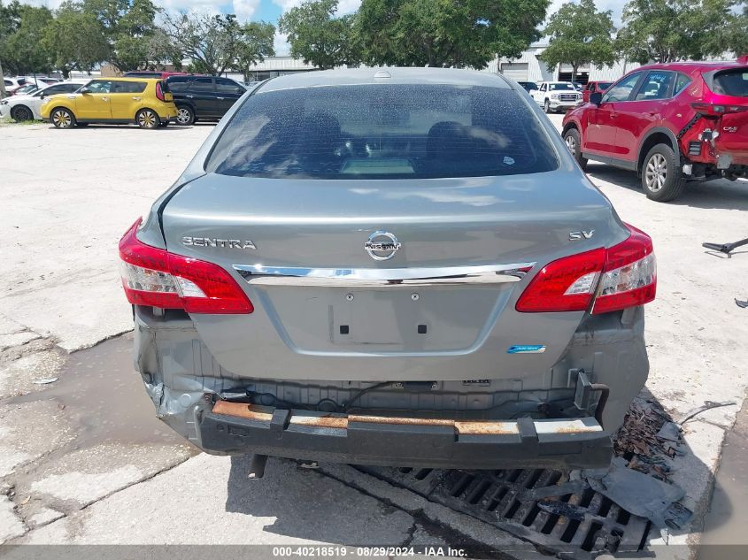 2013 Nissan Sentra Sv VIN: 3N1AB7AP3DL752421 Lot: 40218519