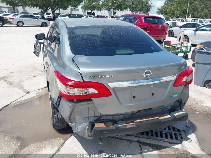 2013 Nissan Sentra Sv VIN: 3N1AB7AP3DL752421 Lot: 40218519