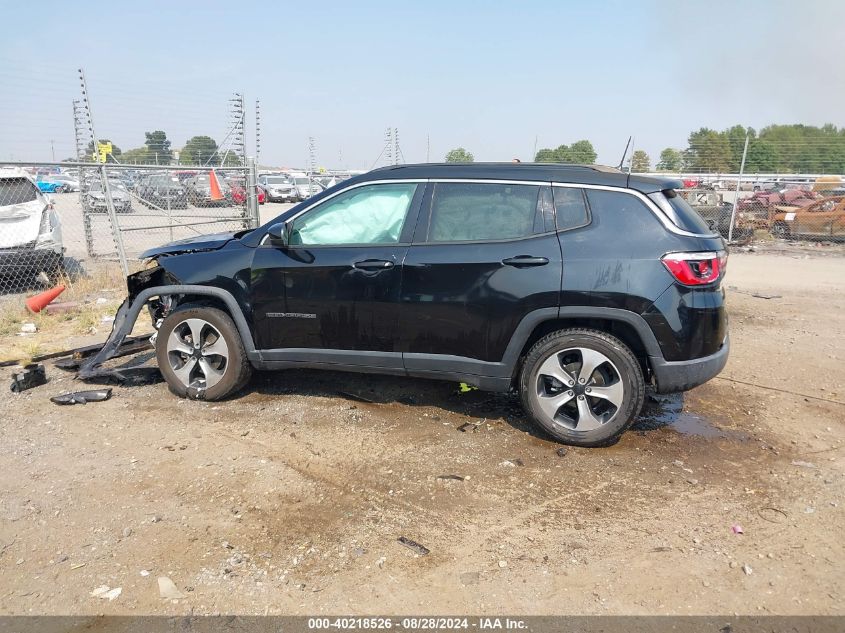 2018 Jeep Compass Latitude Fwd VIN: 3C4NJCBB3JT286207 Lot: 40218526