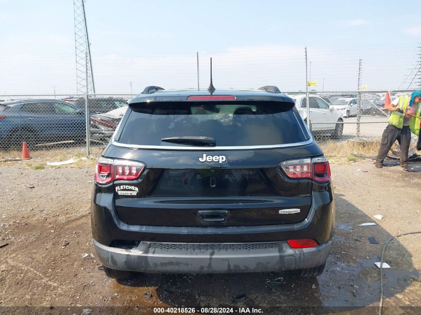 2018 Jeep Compass Latitude Fwd VIN: 3C4NJCBB3JT286207 Lot: 40218526