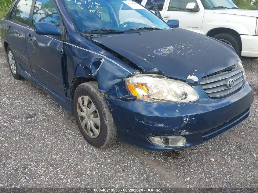 2004 Toyota Corolla S VIN: 2T1BR32E34C270327 Lot: 40218535