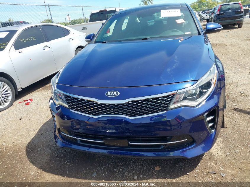 2017 Kia Optima Sxl Turbo VIN: 5XXGV4L29HG168461 Lot: 40218563