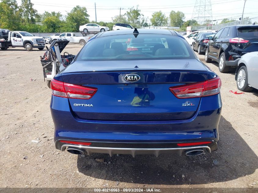 2017 Kia Optima Sxl Turbo VIN: 5XXGV4L29HG168461 Lot: 40218563