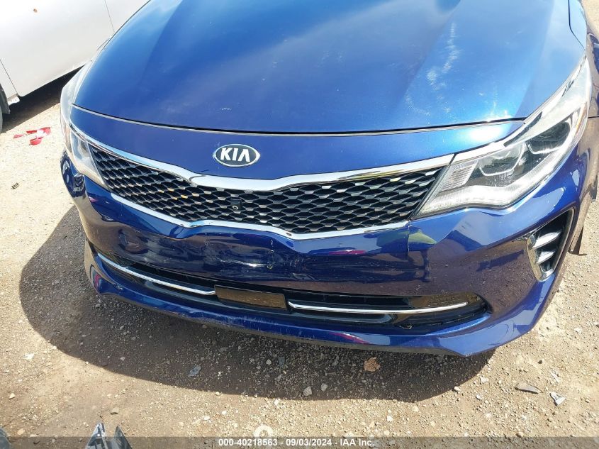 2017 Kia Optima Sxl Turbo VIN: 5XXGV4L29HG168461 Lot: 40218563