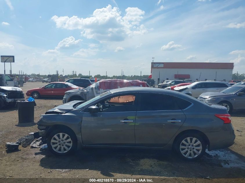 2019 Nissan Sentra S VIN: 3N1AB7AP5KY250400 Lot: 40218570