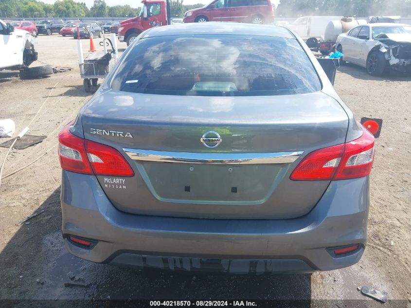 2019 Nissan Sentra S VIN: 3N1AB7AP5KY250400 Lot: 40218570