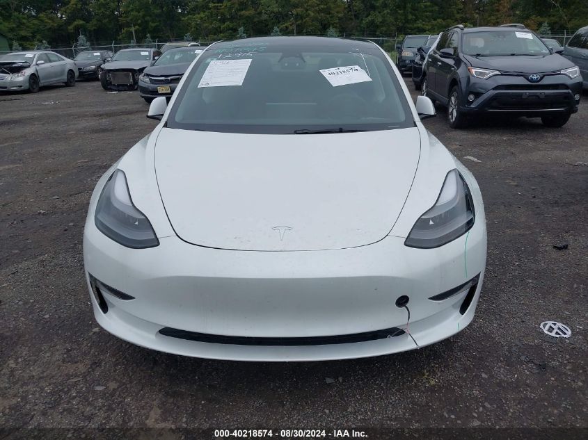 2023 Tesla Model 3 Rear-Wheel Drive VIN: 5YJ3E1EA9PF555689 Lot: 40218574