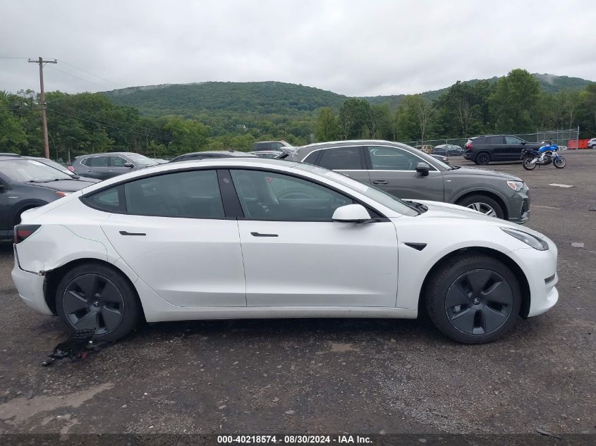 2023 Tesla Model 3 Rear-Wheel Drive VIN: 5YJ3E1EA9PF555689 Lot: 40218574