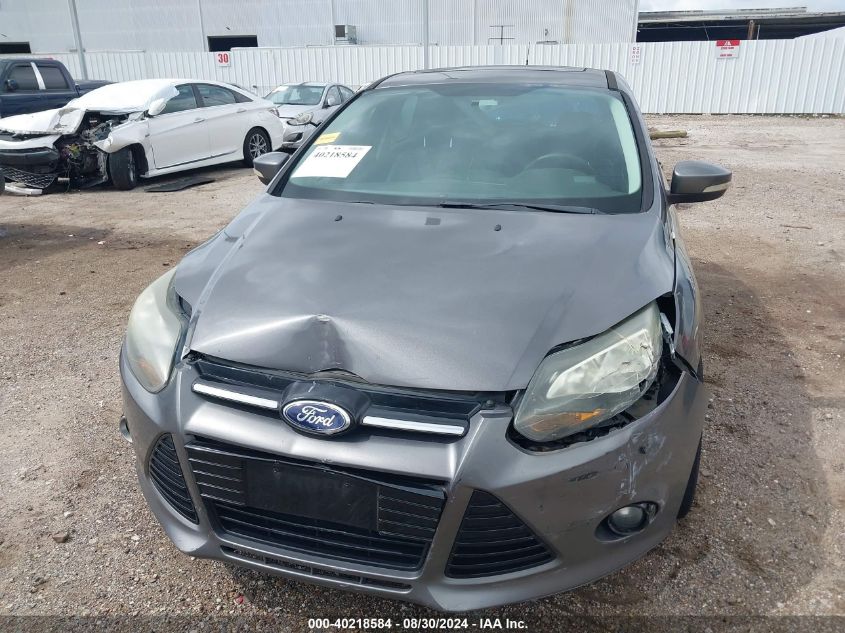 2013 Ford Focus Titanium VIN: 1FADP3N29DL313048 Lot: 40218584