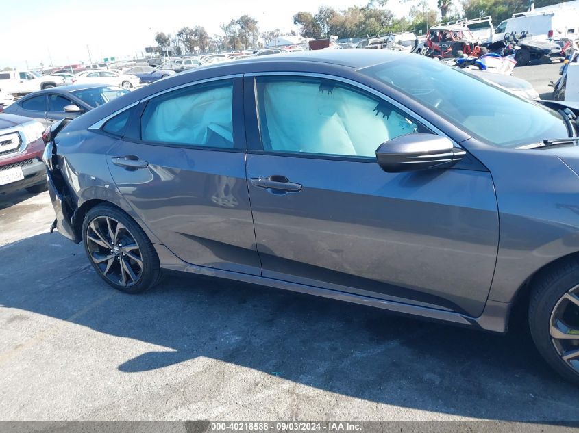 2019 Honda Civic Sport VIN: 2HGFC2F81KH604070 Lot: 40218588