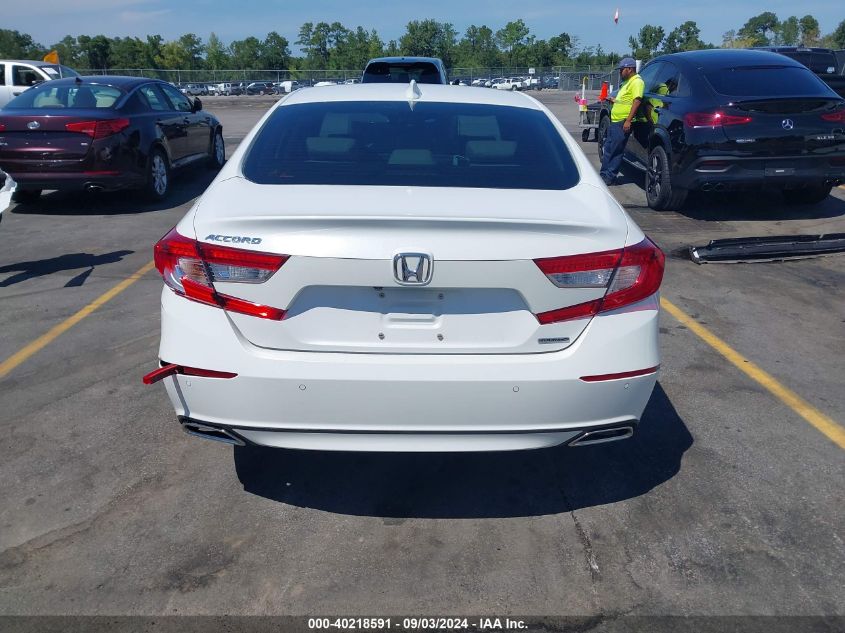 2018 Honda Accord Touring VIN: 1HGCV1F93JA189119 Lot: 40218591