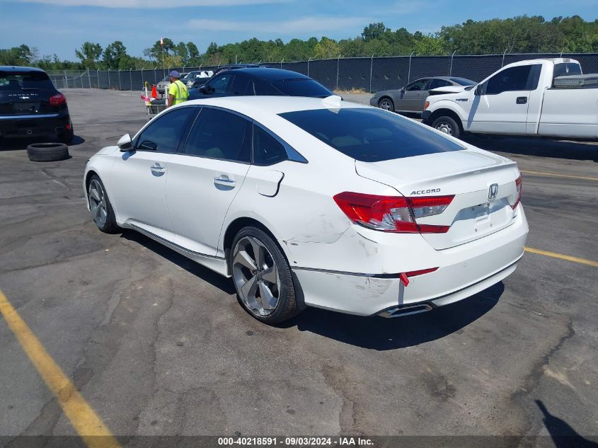 2018 Honda Accord Touring VIN: 1HGCV1F93JA189119 Lot: 40218591