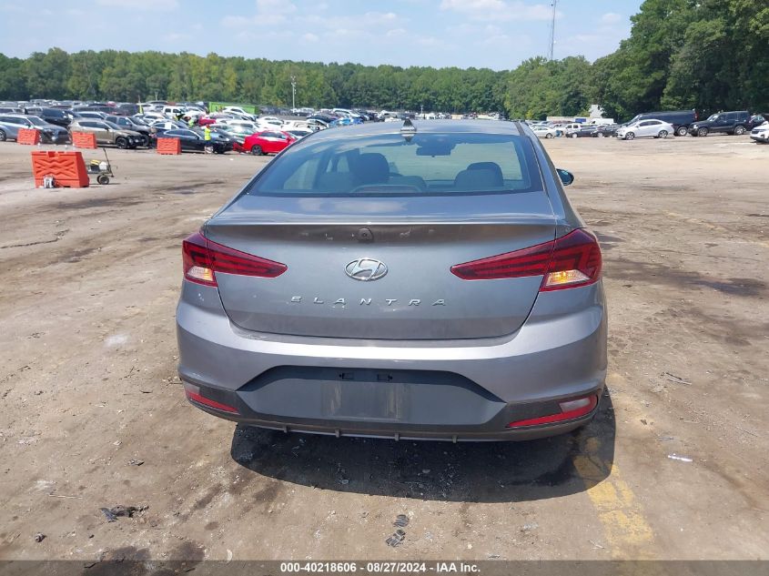 2019 Hyundai Elantra Sel VIN: 5NPD84LF9KH458045 Lot: 40218606