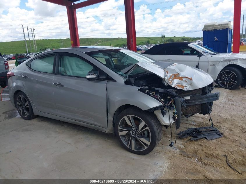 KMHDH4AE0EU033071 2014 Hyundai Elantra Limited