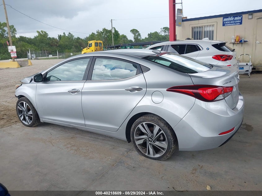 KMHDH4AE0EU033071 2014 Hyundai Elantra Limited