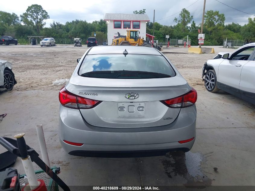 2014 Hyundai Elantra Limited VIN: KMHDH4AE0EU033071 Lot: 40218609