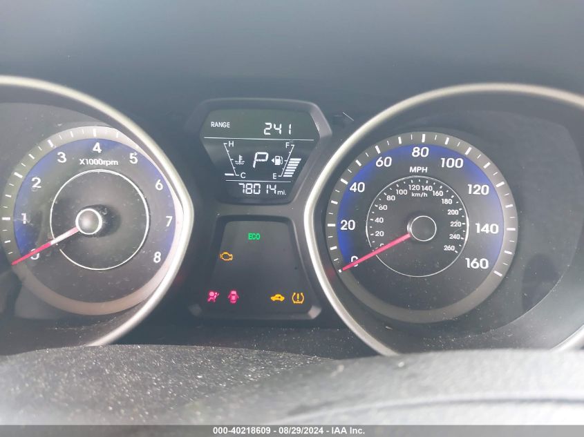 KMHDH4AE0EU033071 2014 Hyundai Elantra Limited