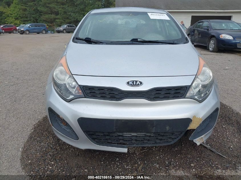 2012 Kia Rio5 Lx VIN: KNADM5A33C6090335 Lot: 40218615