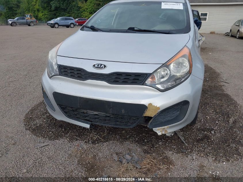 2012 Kia Rio5 Lx VIN: KNADM5A33C6090335 Lot: 40218615