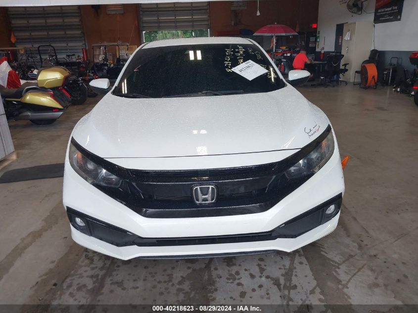 2019 Honda Civic Sport VIN: 2HGFC2F86KH583023 Lot: 40218623