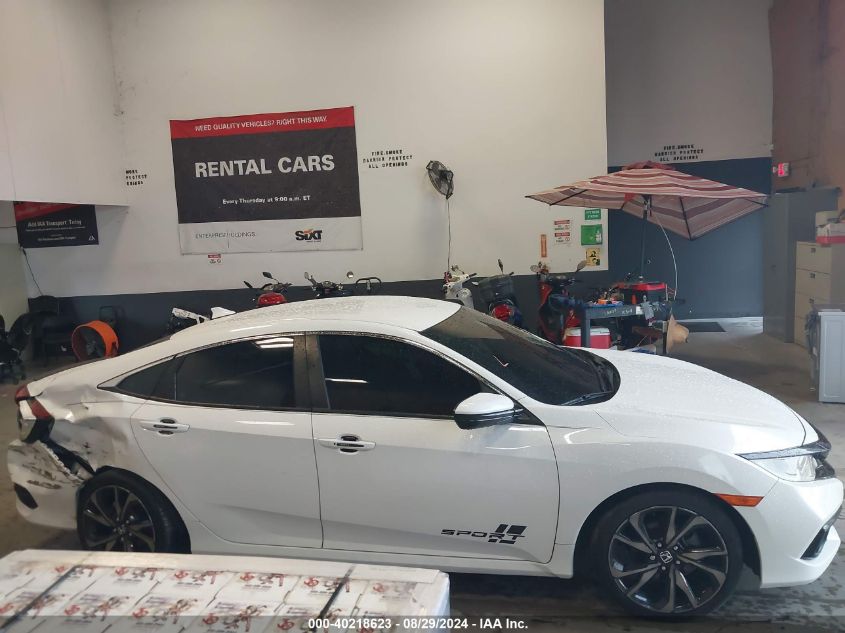 2019 Honda Civic Sport VIN: 2HGFC2F86KH583023 Lot: 40218623