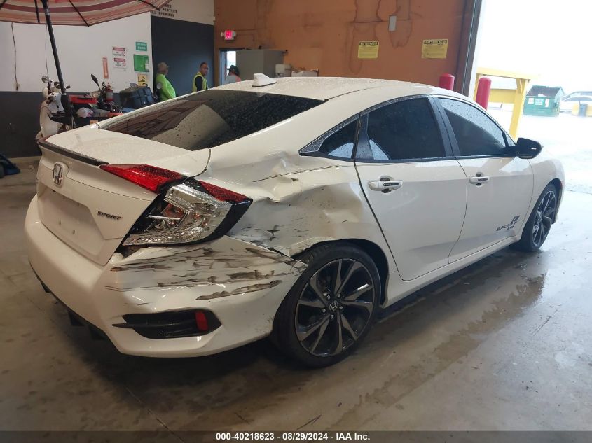 2019 Honda Civic Sport VIN: 2HGFC2F86KH583023 Lot: 40218623