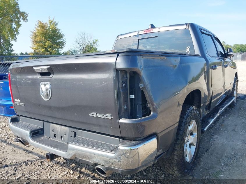 2019 Ram 1500 Big Horn VIN: 1C6SRFFT8KN872975 Lot: 40218626