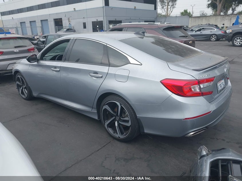 VIN 1HGCV1F36MA109960 2021 HONDA ACCORD SPORT