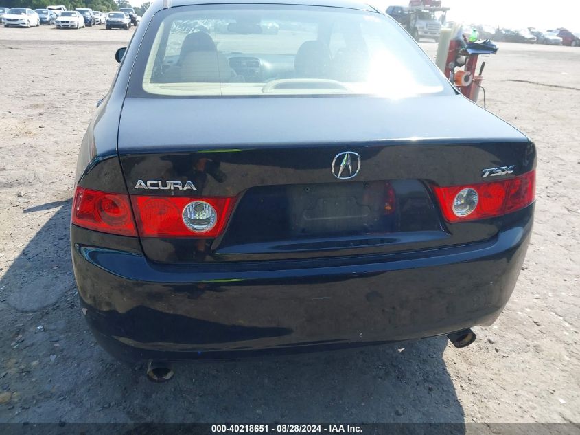 2004 Acura Tsx VIN: JH4CL96874C024398 Lot: 40218651