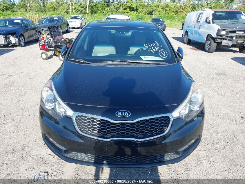 2014 Kia Forte Ex VIN: KNAFX5A88E5156298 Lot: 40218663