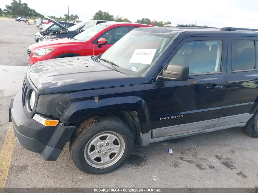 2011 Jeep Patriot Sport VIN: 1J4NT1GB9BD142301 Lot: 40218664