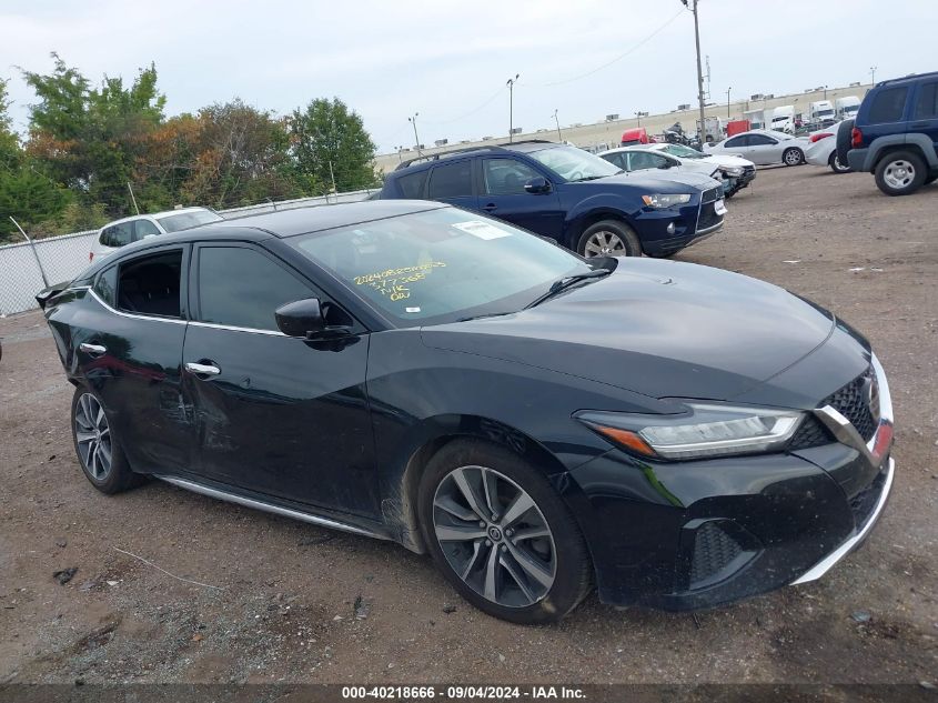 2020 Nissan Maxima S Xtronic Cvt VIN: 1N4AA6BV2LC377368 Lot: 40218666