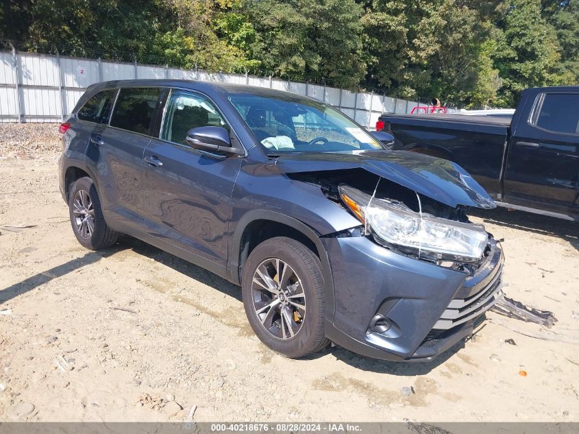 5TDZZRFH1KS338232 2019 TOYOTA HIGHLANDER - Image 1