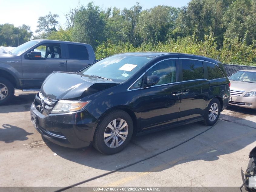 5FNRL5H62FB074566 2015 HONDA ODYSSEY - Image 2