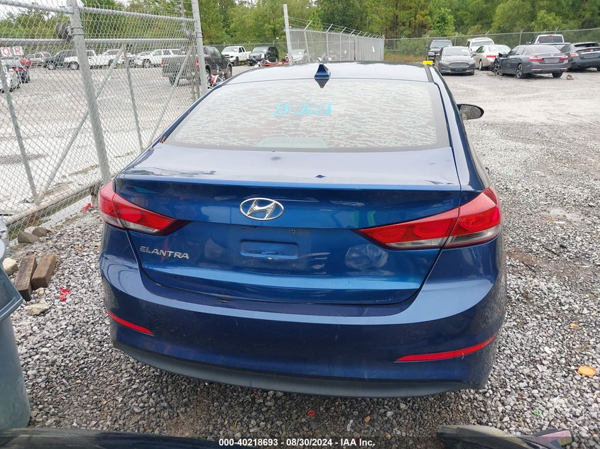VIN 5NPD84LF1JH253804 2018 HYUNDAI ELANTRA SEL