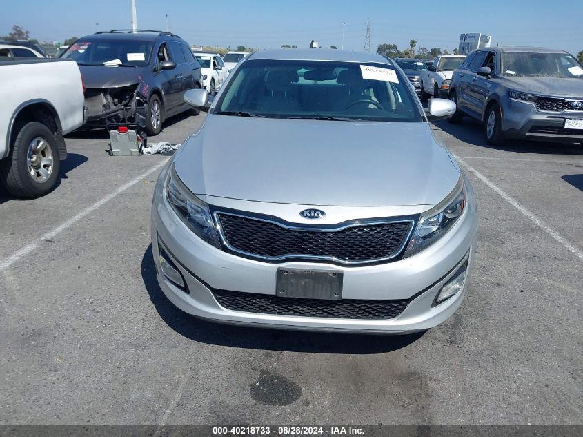 2015 Kia Optima Lx VIN: 5XXGM4A7XFG406154 Lot: 40218733