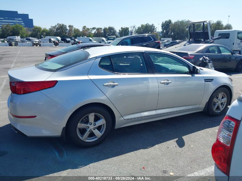 2015 Kia Optima Lx VIN: 5XXGM4A7XFG406154 Lot: 40218733