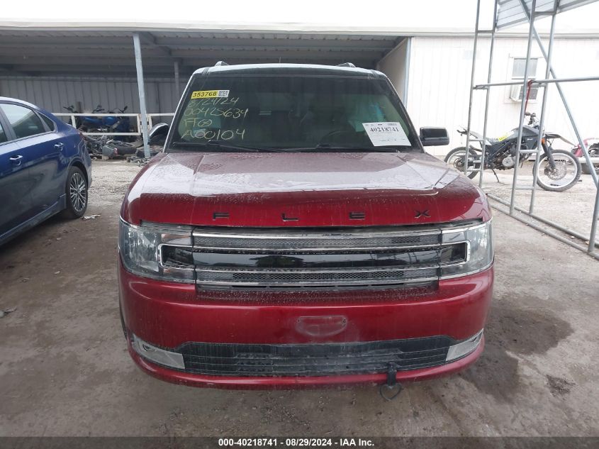 2FMGK5C84KBA00104 2019 Ford Flex Sel