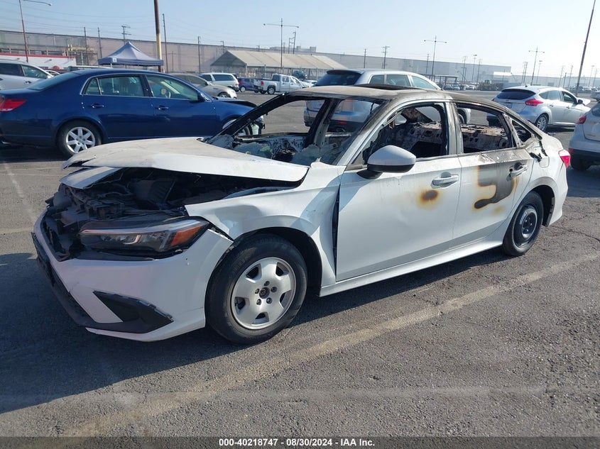 2022 HONDA CIVIC EX - JHMFE1F72NX000763