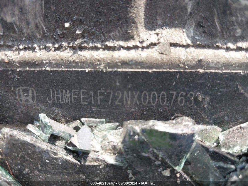 2022 HONDA CIVIC EX - JHMFE1F72NX000763