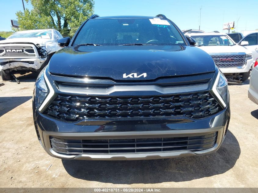 2023 Kia Sportage X-Line VIN: 5XYK6CAFXPG001866 Lot: 40218751