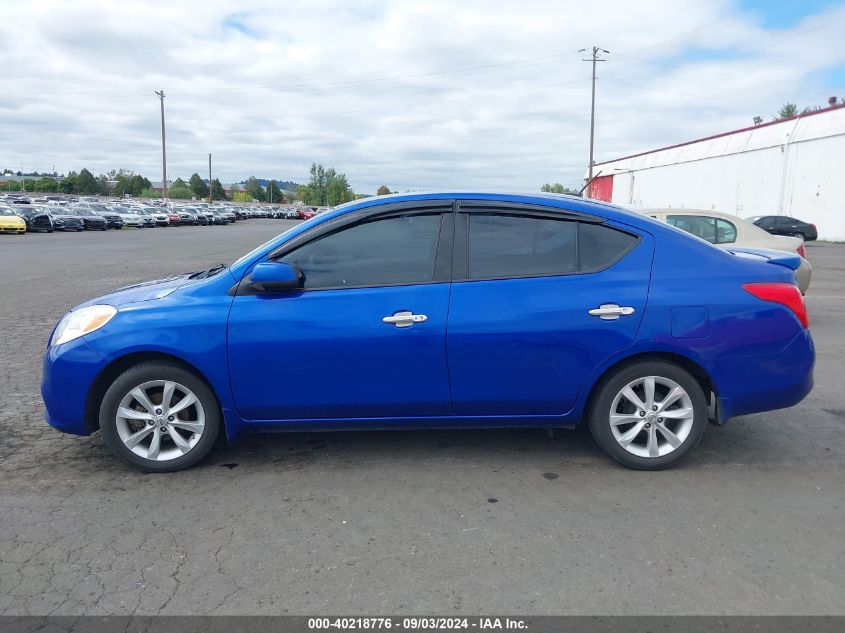 2014 Nissan Versa 1.6 Sl VIN: 3N1CN7AP1EL870145 Lot: 40218776