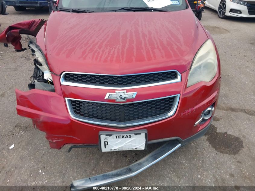 2013 Chevrolet Equinox Ltz VIN: 2GNALFEK6D6274123 Lot: 40218778