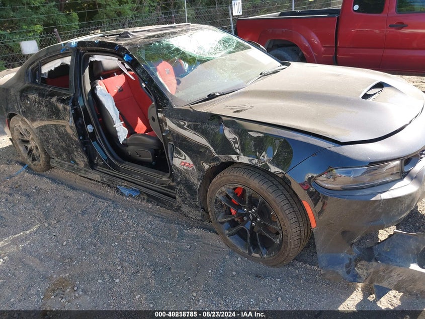 2022 Dodge Charger Scat Pack VIN: 2C3CDXGJ3NH131357 Lot: 40218785