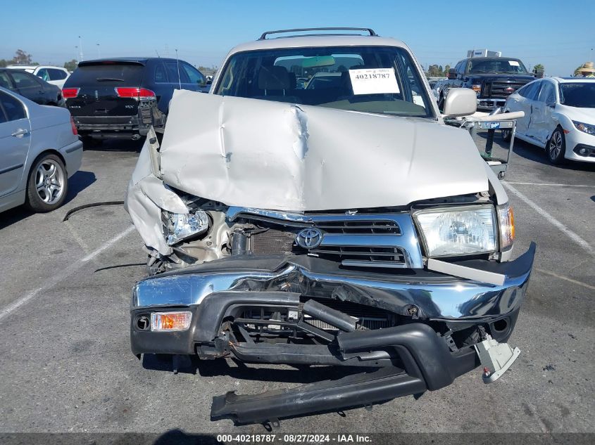 2000 Toyota 4Runner Sr5 V6 VIN: JT3GN86R8Y0140642 Lot: 40218787