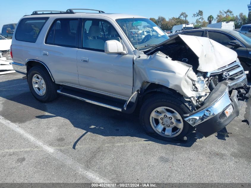 2000 Toyota 4Runner Sr5 V6 VIN: JT3GN86R8Y0140642 Lot: 40218787