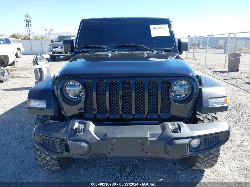 2021 Jeep Wrangler Unlimited Willys 4X4 VIN: 1C4HJXDG1MW713282 Lot: 40218788